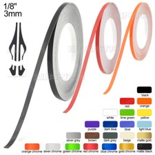 18 3mm Pinstriping Pin Stripe Diy Line Roll Vinyl Tape Decal Car Sticker 32ft