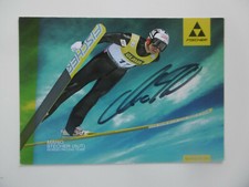 Mario Stecher autograph signed 10x15 cm postcard