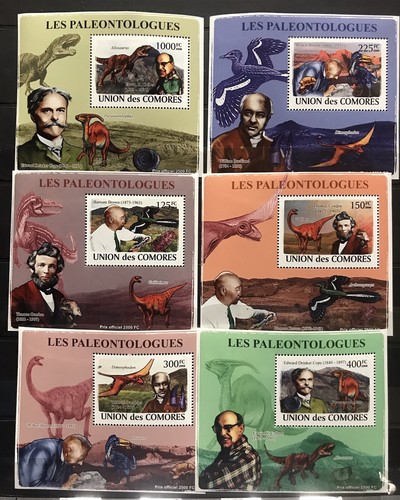 Dinosaurs - Reptiles / Condon / Broom / Brown / Drinker Cope - MNH** - Alb.10