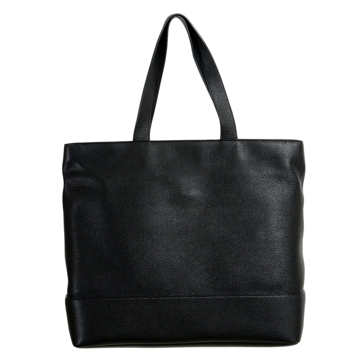 Versace★素敵！Unisex Black Leather Large Tote Shoulder Bag Versace Unisex Black Leather Large Tote Shoulder Bag | eBay