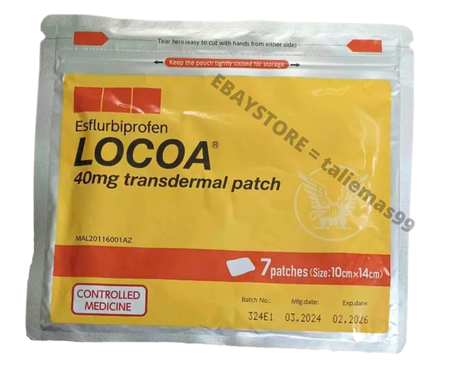 Loco Plaster 5Pack ( 35 Patches ) LOCOA 40mg Transdermal Joint Pain Relief | eBay