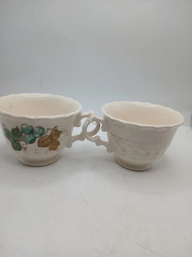 Set Of 2 Metlox Poppy Trail Grape Coffee Cup  Vintage