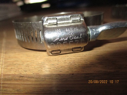 10x Breeze Aero Seal Rohrschellen Schlauchschellen AN737-TW Edelstahl 65 mm NEU - Picture 2 of 2