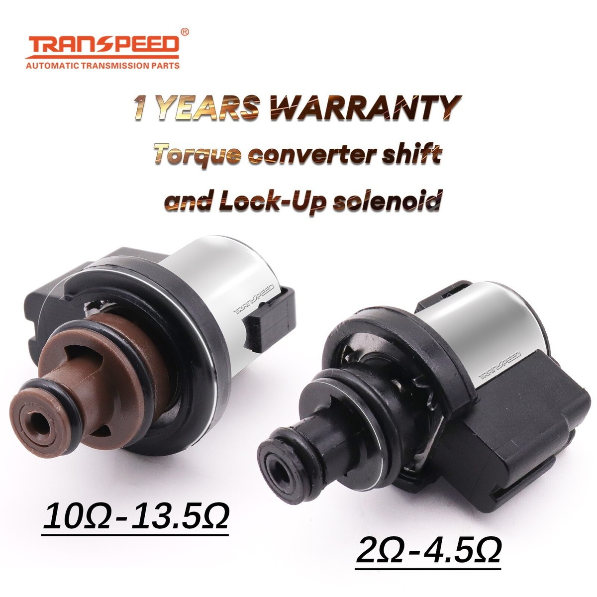 ゆうTu 2PCS TR580 TR690 Lock UP & AWD CVT Transmission Solenoid For