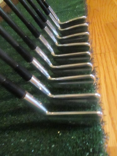 Golf Mizuno MP 11 Iron set CUSTOMIZED w/ UST Tour Weight Tapered Stiff Graphite - Picture 10 of 19