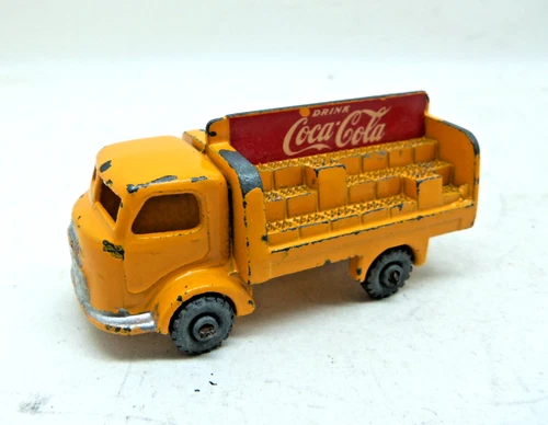 Matchbox Lesney 37a Karrier Bantam Lorry ( Open Base ) Uneven Load, M.W. 1957