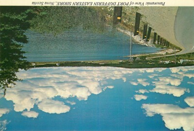 Postcard Panoramic View of Port Dufferin Eastern Shore Novia Scotia Canada, CA