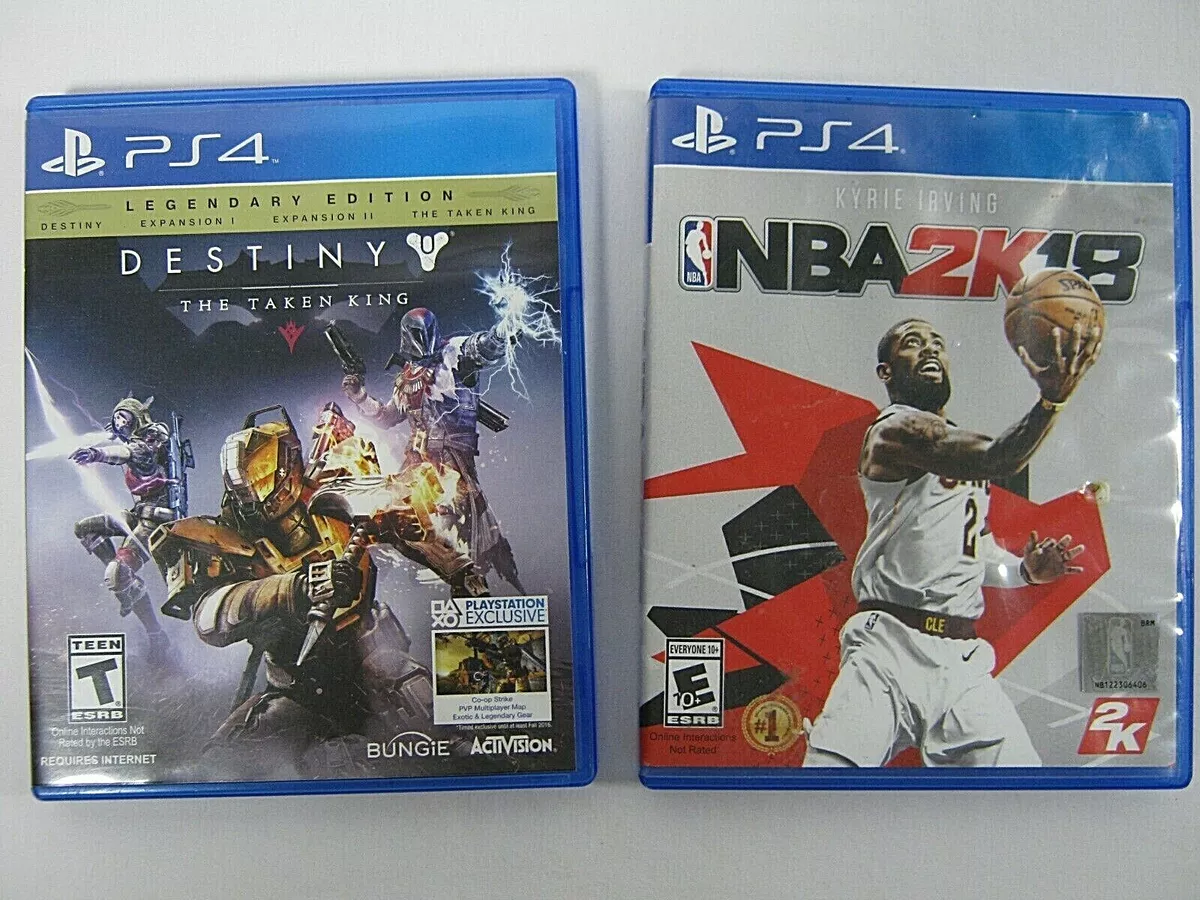 NBA 2K18 Sony PlayStation 4 2017 Kyrie Irving PS4 PS4 Destiny The Taken King