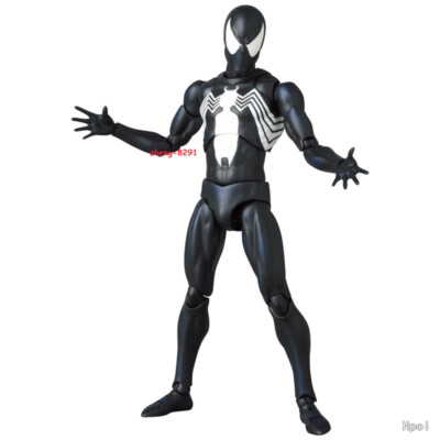 In Stock! MAFEX No.147 Spider-Man Black Costume COMIC Ver. Action