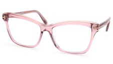 NEW TOM FORD TF5619-B 072 Pink Eyeglasses Frame 55-15-140mm B42mm Italy