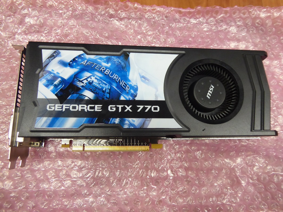 MSI GTX770　nVidia GeForce Amazon.com: MSI NVIDIA GeForce GTX 770 2GB 256-Bit GDDR5