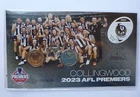 AUSTRALIA 2023 COLLINGWOOD MAGPIES PERMIERSHIP COMMEMORATIVE $1 COIN FDC 2789