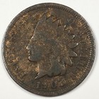 1903 United States Indian Head Cent Penny - Good (G) Corrosion KM#90a - 6250-AH — photo 1