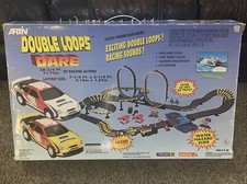 Vintage Artin Double Loops Date Racing Slot Car Set - NEW RARE