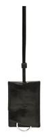 Liebeskind Berlin Chudy Paper Touch Crinkle Keyholder Black