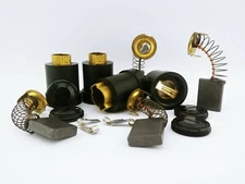 Brush Kit-16 Piece Lot- Brush(4), Brush Holder(4), Cap(4), Clip(4) DC Motor 