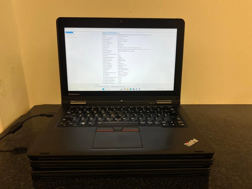 Lenovo Yoga  TouchScreen Laptop i5 5th Gen 8GB RAM 128GB SSD WIN 11 No Battery - Image 4 of 4