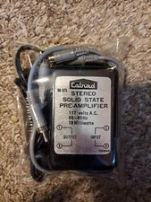 Vintage NOS Calrad Stereo Solid State Pre-Amplifier 80-575 SEALED 