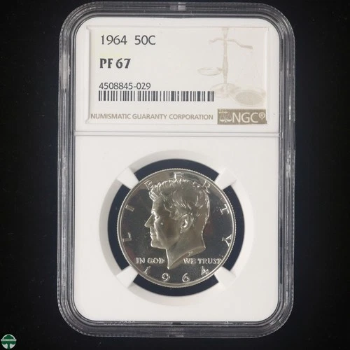 1964 Kennedy Half Dollar Proof NGC PF 67
