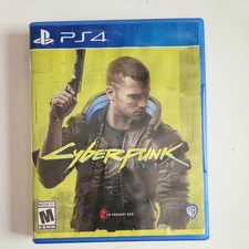 Cyberpunk 2077 PS4 Video Game Action Adventure CD Projekt Red Tested & Working