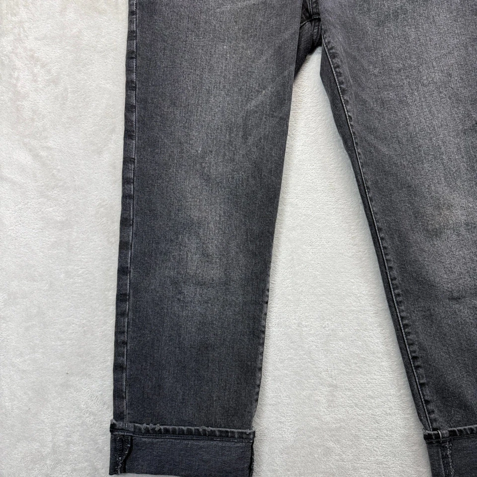 Jeans feminino Madewell 29 The Perfect vintage jeans lavagem a carvão cintura alta jeans - Imagem 4 de 4