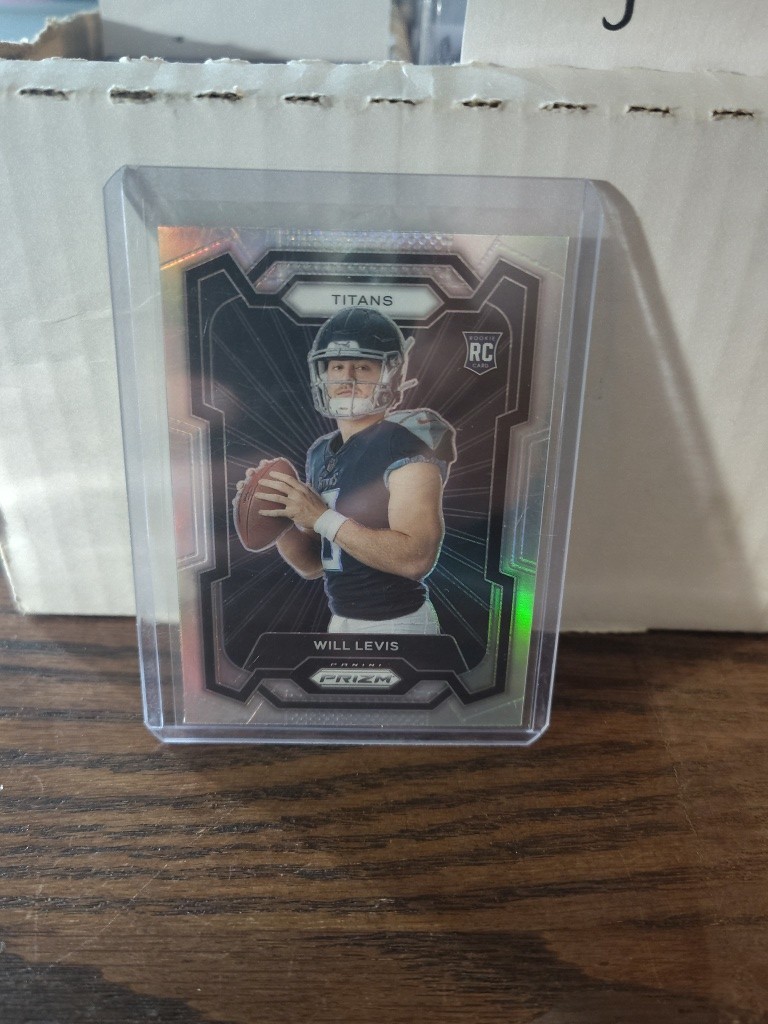 2023 Panini Prizm (RC) Will Levis Image Variation Silver Prizm Tennessee Titans