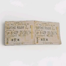 Haunted House 2 2014 Movie Ticket Stubs