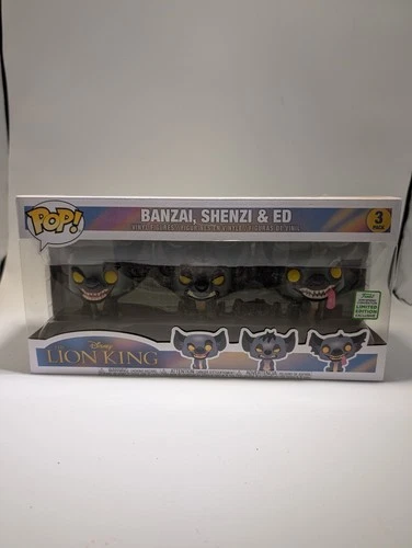 Funko Pop! Vinyl The Lion King Banzai Shenzi & Ed 3pk Limited Edition Exclusive