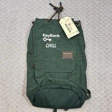 Burton Chill Backpack Rucksack Drawstring Large Side Opening Snowboard Green NEW