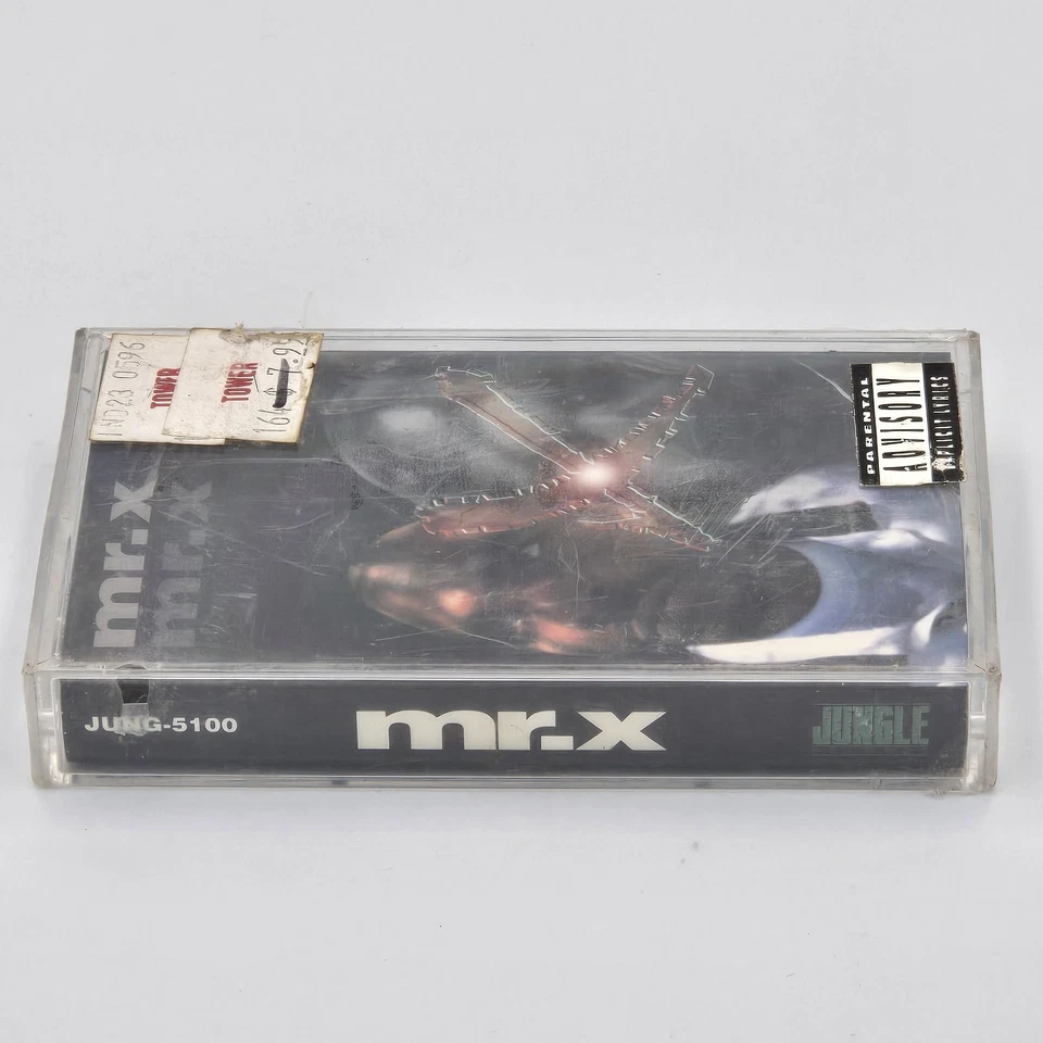 Mr. X Cassette May-1996 Jungle Records Hi Hop 90s Rare Sealed Tower Records - Image 3 of 4