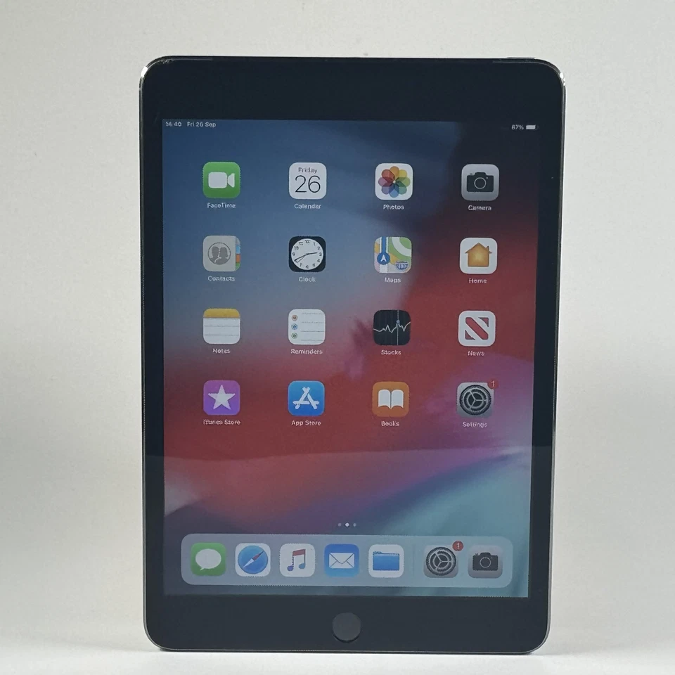 Apple iPad mini 3 16GB Cellular Unlocked 7.9in Space Grey Average Condition 182 - Image 2 of 4