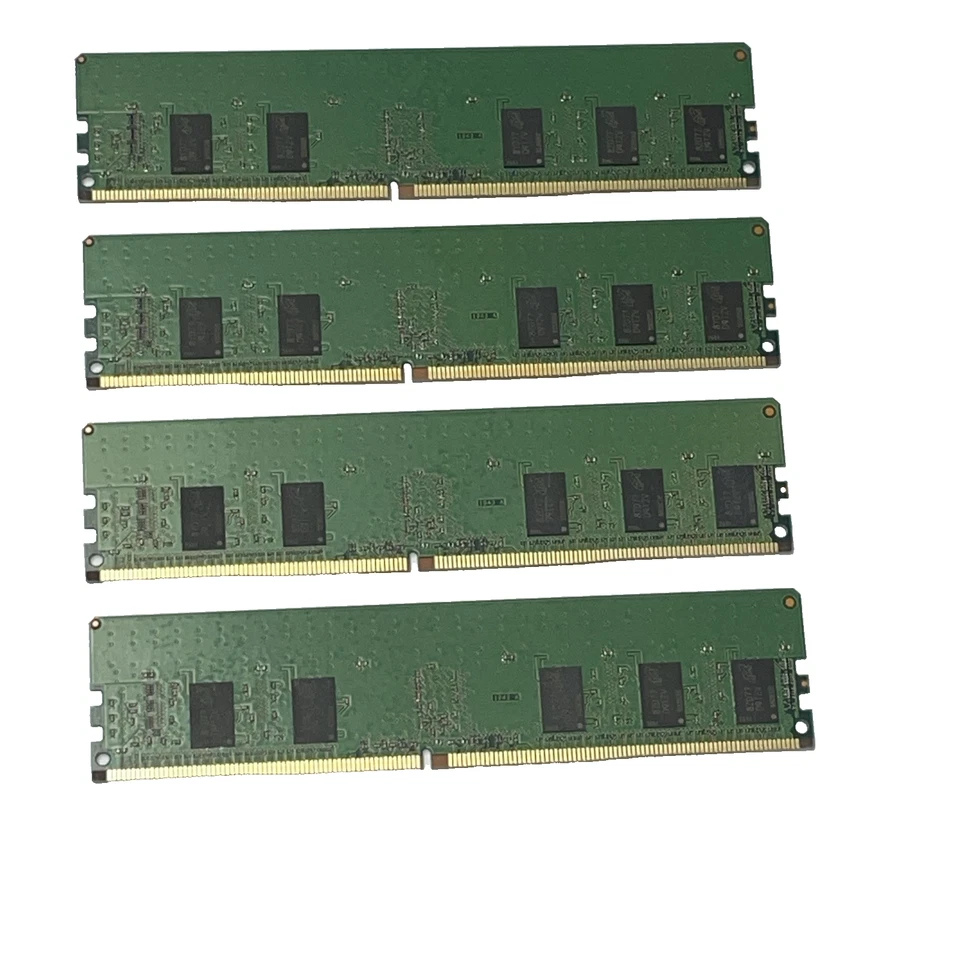 4x 8GB Micron DDR4-RAM PC4-2666V ECC RDIMM RD1 MTA9ASF1G72PZ-2G8D1SI Server Ram - Image 3 of 3