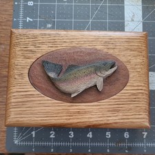 Hand made wooden fly box