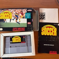 World League Soccer (Super Nintendo Entertainment System, 1991)