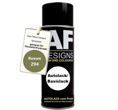 Für Roewe 294 April Green Metallic Spraydose Basislack Sprühdose 400ml
