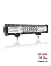 15 Inch 216W Led Light Bar Spot Flood Combo Beam 12V 24V Fog Work Lamps