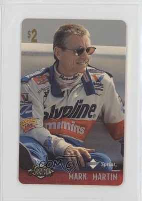 1996 Assets Phone Cards $2 Mark Martin #13 HOF 3c7