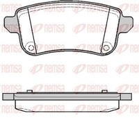 Remsa Bremsbelagsatz Scheibenbremse 1387.10 FüR Renault BZ0 Megane DZ0 3 KZ0 4 5
