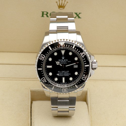 Rolex Deepsea Sea-Dweller 116660 Steel 44 Men's Watch Intense Black 147250656