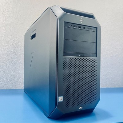 HP Z8 G4 Workstation / 2x 3.8Ghz 4C Xeon/ 32GB DDR4 ECC / 1.5TB / 4GB GPU / W11
