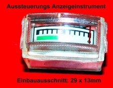 Aussteuerungsanzeige Pegelanzeige Feldstärke Messgerät Radio Tonband geprüft