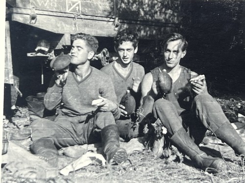 f) Germania ww2 foto 9 x villaggio auto soldati ucraina album fotografico ucraina - Foto 4 di 10