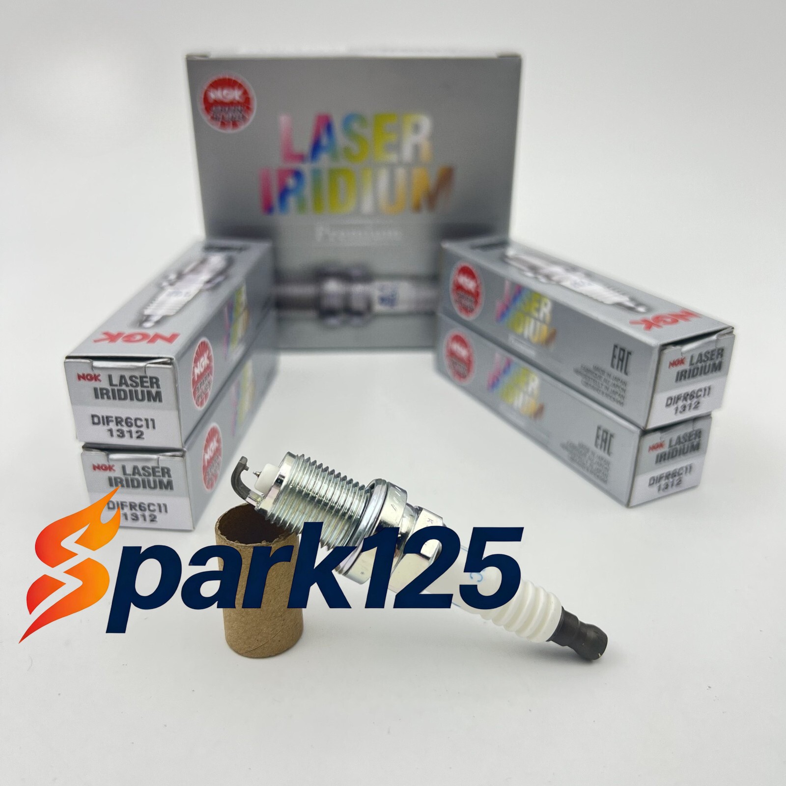 4 Pack Spark Plugs NGK Laser Iridium 2011-2014 RVR 2.0L L4 Kit DIFR6C11 1312