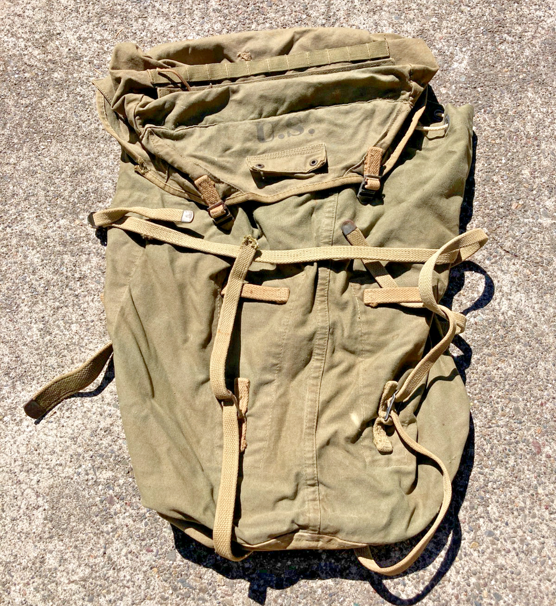 米軍　USMC バックパック MILITARY（ミリタリー） 実物 USED 米軍 FILB USMC PACK バックパック