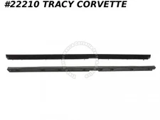 1990-1996 Corvette Door Inner Glass GM 10199731 732 Window Seal Belt Molding/Pr