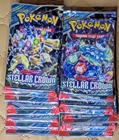 Pokemon Stellar Crown Booster Packs x10 Bundle - Sealed Genuine Packs