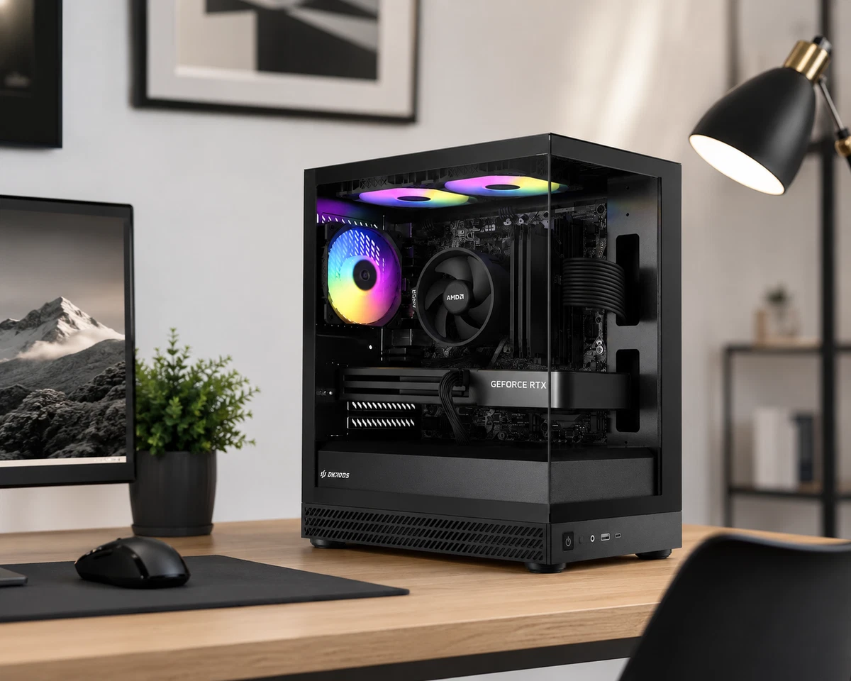 Tower Gaming AMD Ryzen 5 PC Desktops & All-In-One Computers for