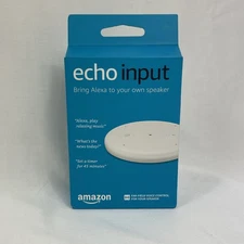Amazon Echo Input Bring Alexa to your Speaker New still Sealed