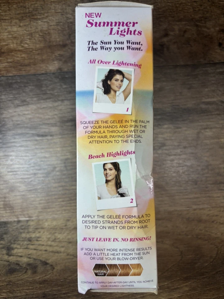 NUEVO L'Oréal Paris Luces de Verano Aclarador de Cabello Gelaea-02 Rubio Oscuro a Claro Foto 2 de 4