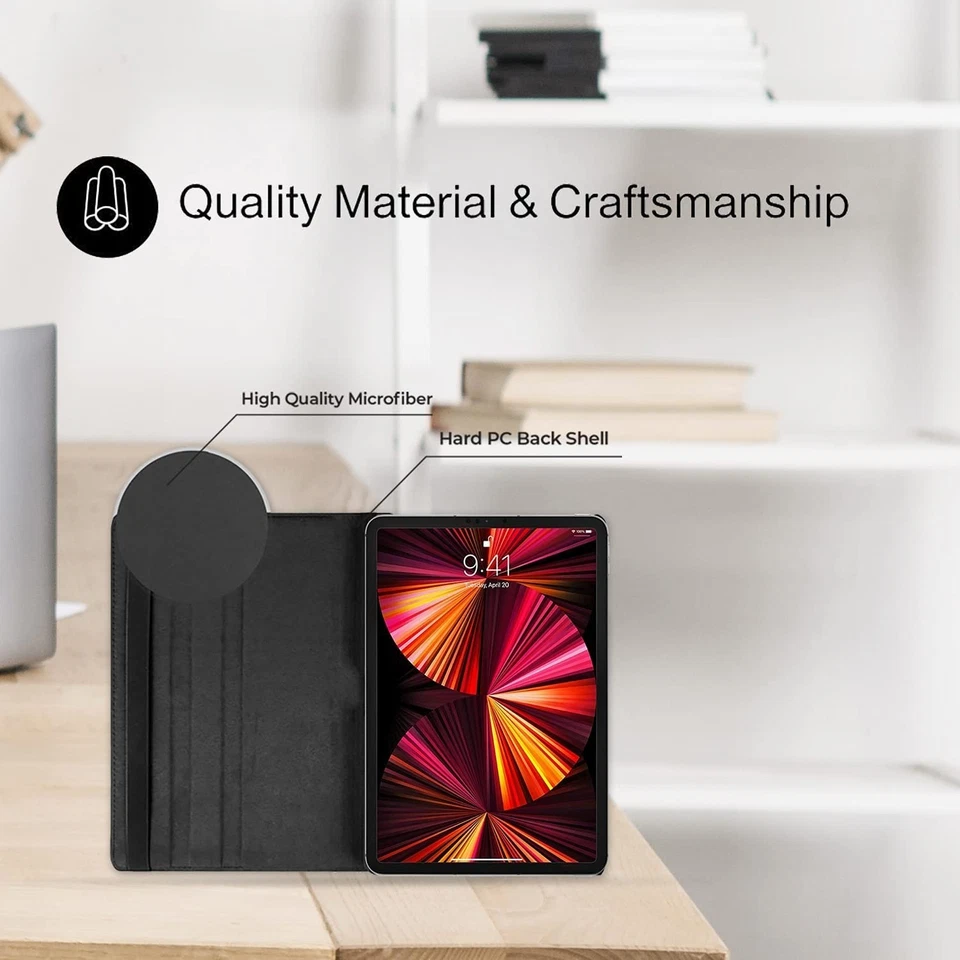 For iPad Pro 11 inch Case M5/M4 (2025-2024) Folio Case Smart Case Cover - Image 4 of 4